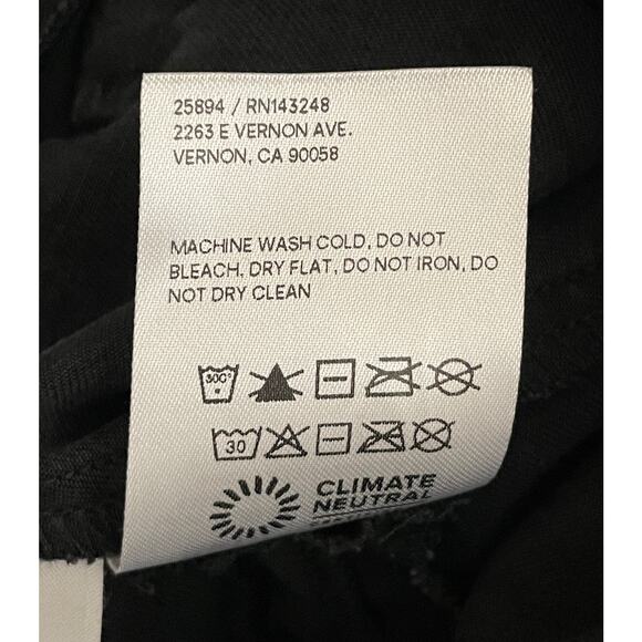 Reformation Avalon Ankle Tie Paperboy High Waisted Trouser Pants 2P *No Belt - Picture 14 of 14